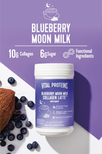 Load image into Gallery viewer, Blueberry Moon Milk Collagen Latte