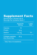 Load image into Gallery viewer, Collagen Peptides - Unflavored